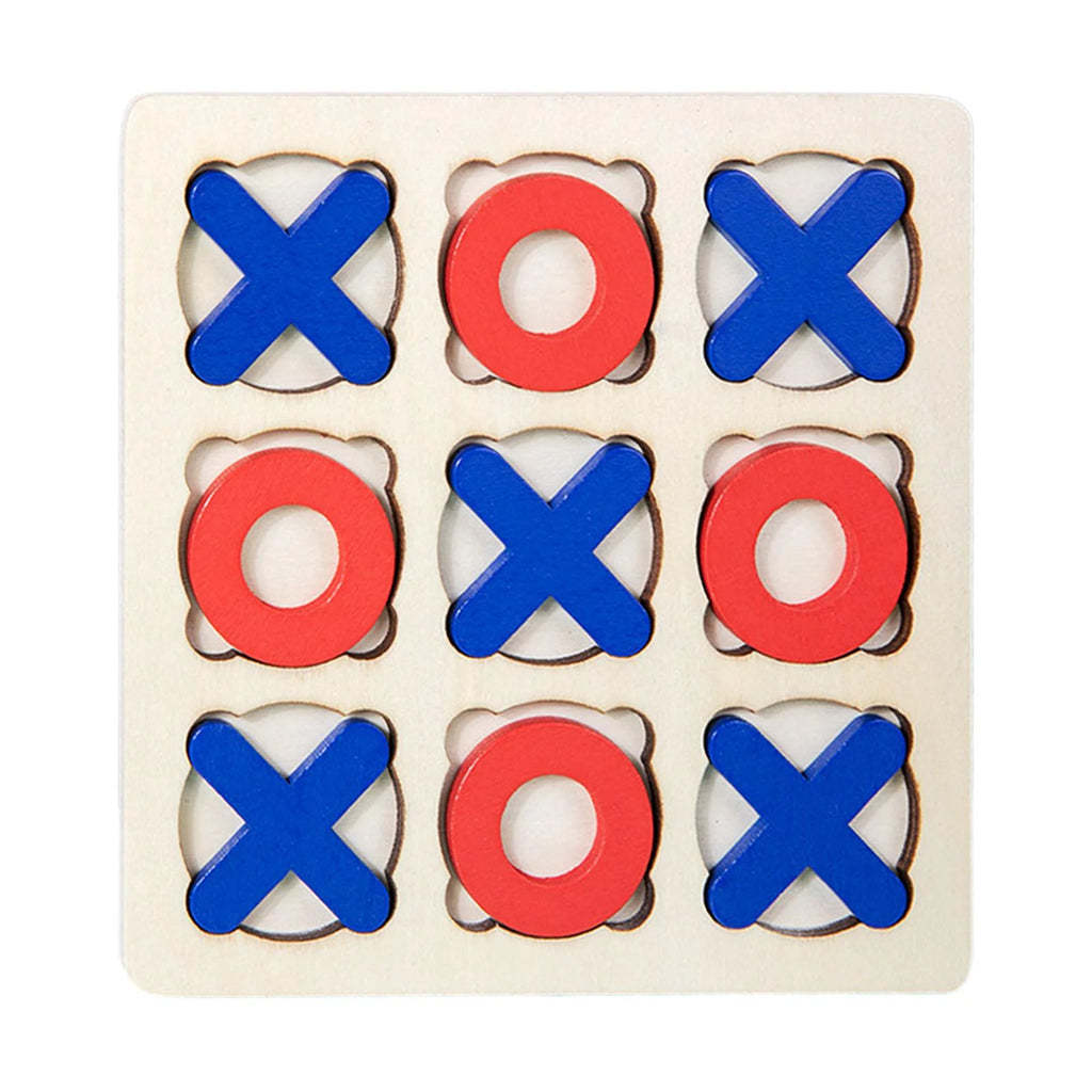 Tic Tac Toe Board Game 14.7x14.7cm Table Toy X6683