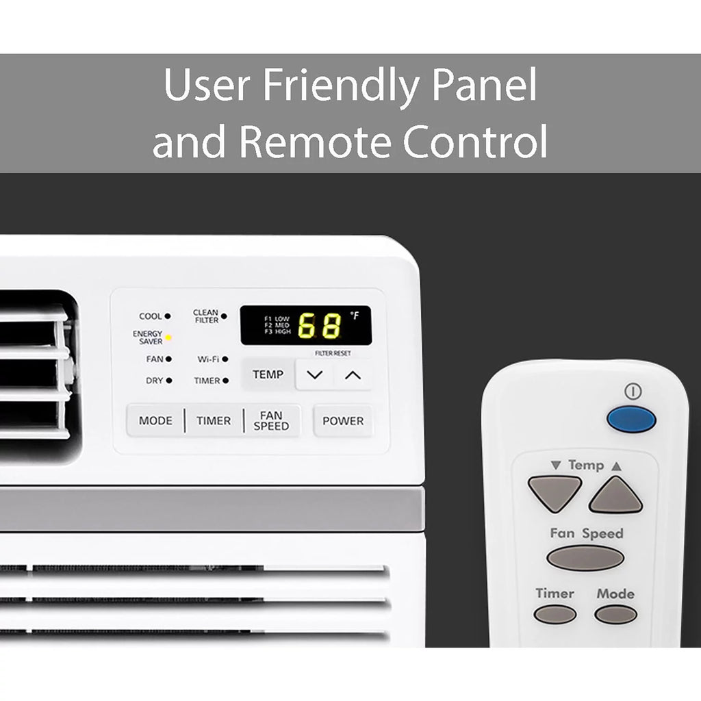 12,000 BTU 115-Volt Wi-Fi Window Air Conditioner D78195