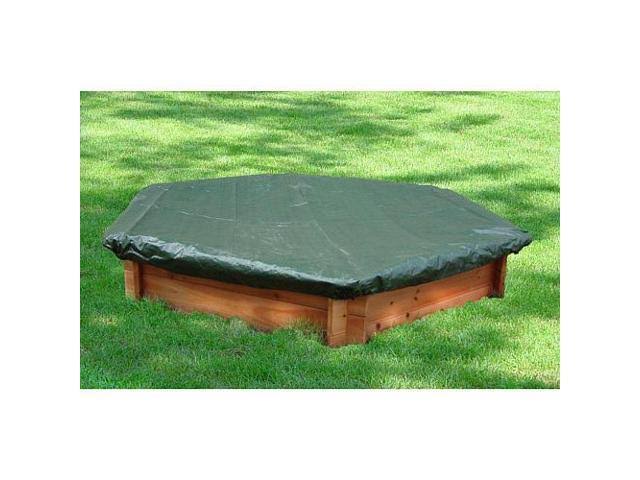 Hexagonal Sand Box with Rain Cover A407511