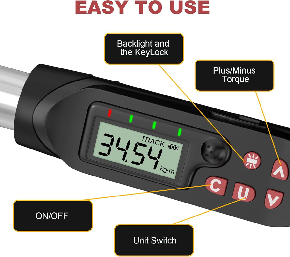1/2-Inch Drive Digital Torque Wrench Set S23976