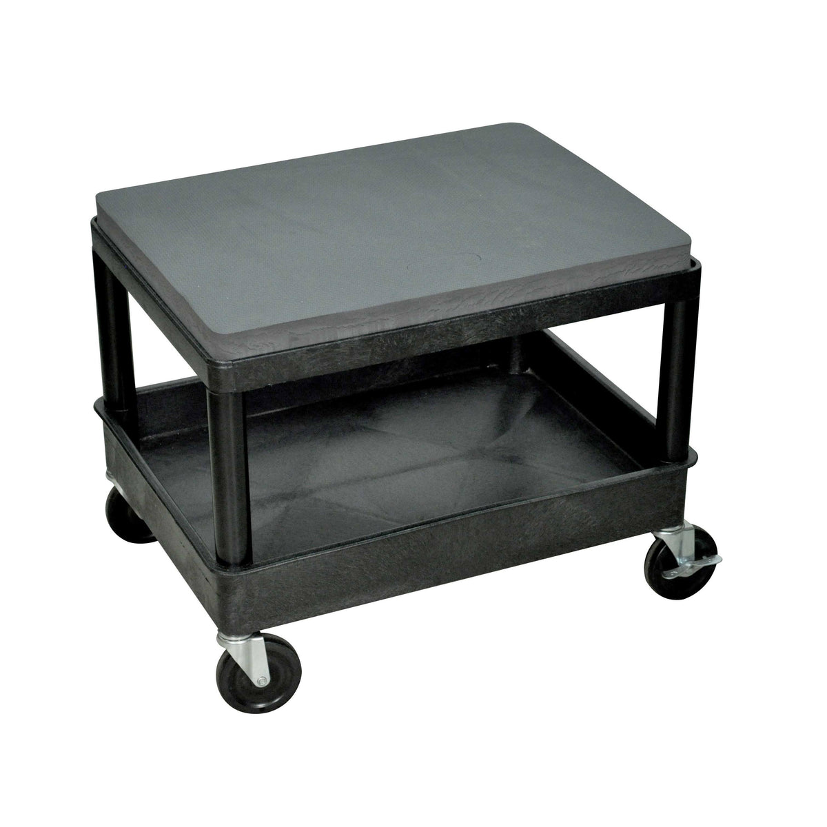 Black Mobile Mechanics Stool A119450