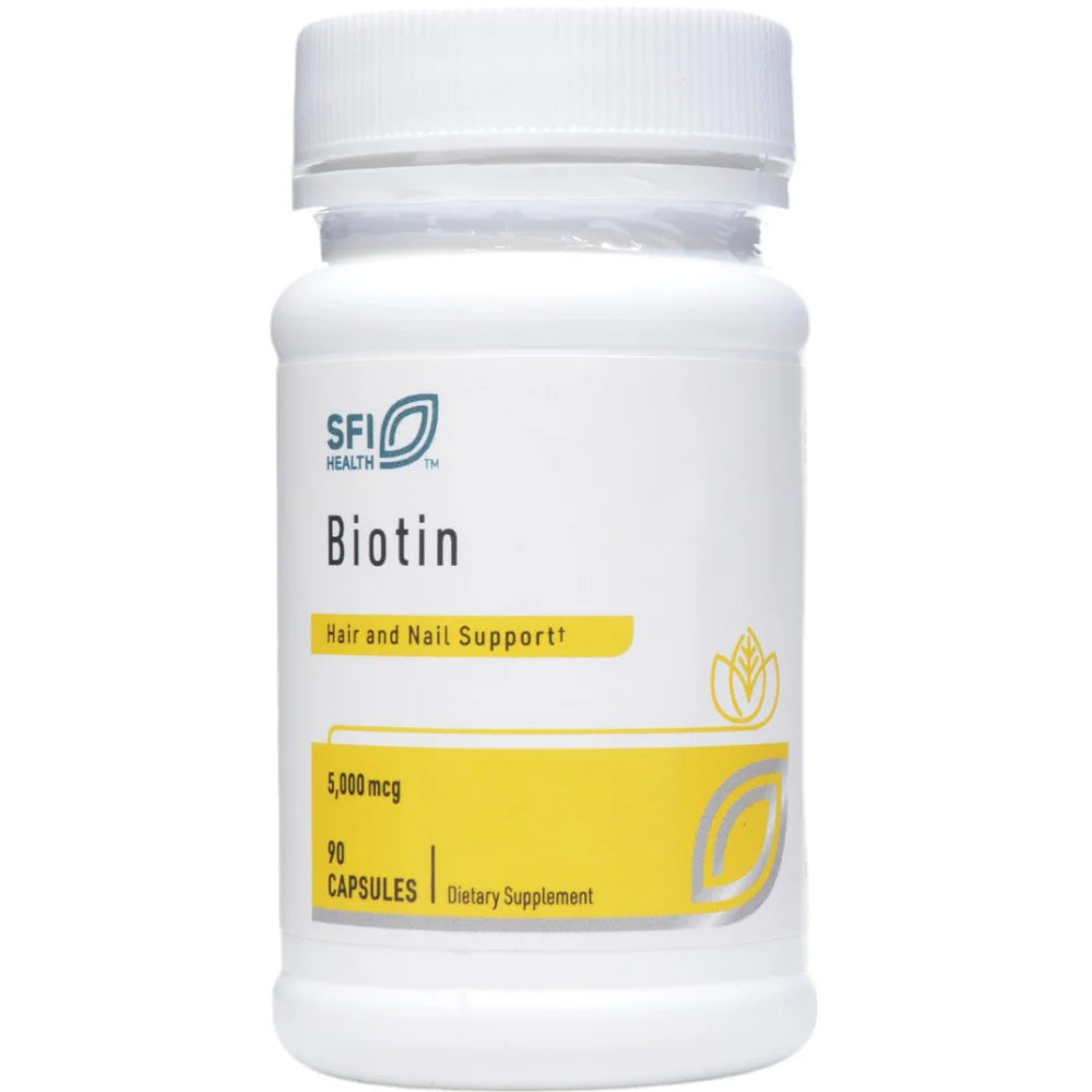 Biotin 5000 mcg 90 vegcaps F9891