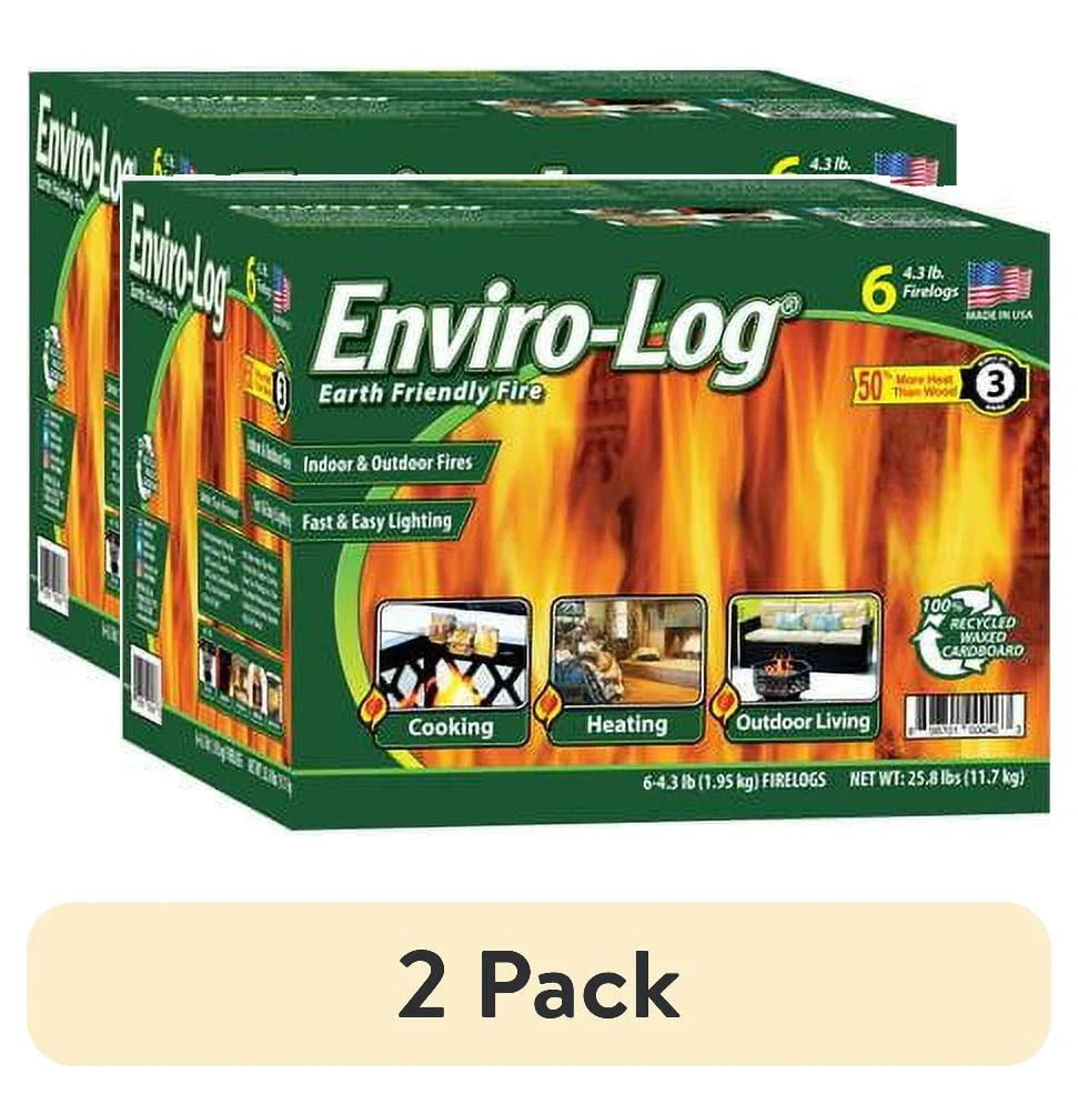 6 Count 4.3 lb Firelogs L474