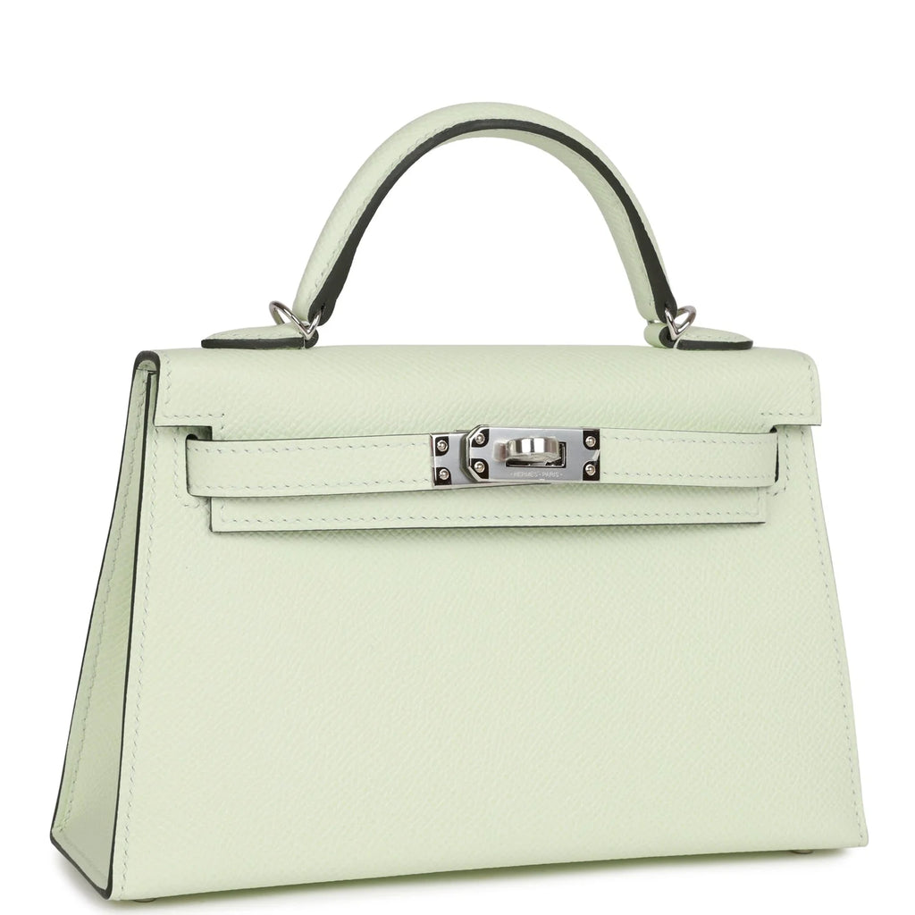 Vert Fizz Epsom Handbag V811374