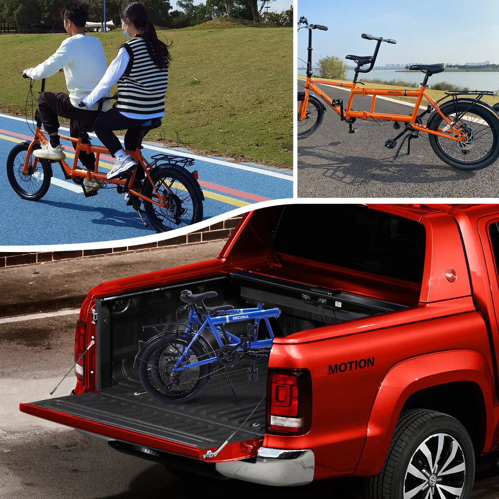 20 inches Wheels 2-Seater 7 speed Folding Tandem Bike E934