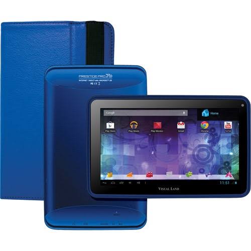 16 GB Wi-Fi Tablet with Blue Case F3058