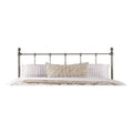 Queen Metal Headboard in Black O84736