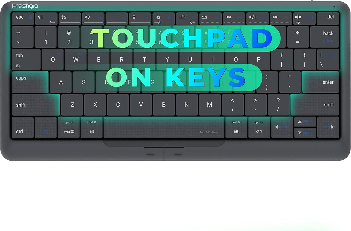 Smart Bluetooth Wireless Keyboard with Touchpad R546