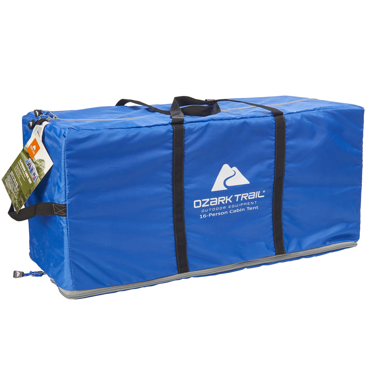 16-Person 3-Room Cabin Tent with 3 Entrances X16747