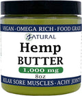 100% Pure Organic Raw Vegan Hemp Butter 8 oz E8927
