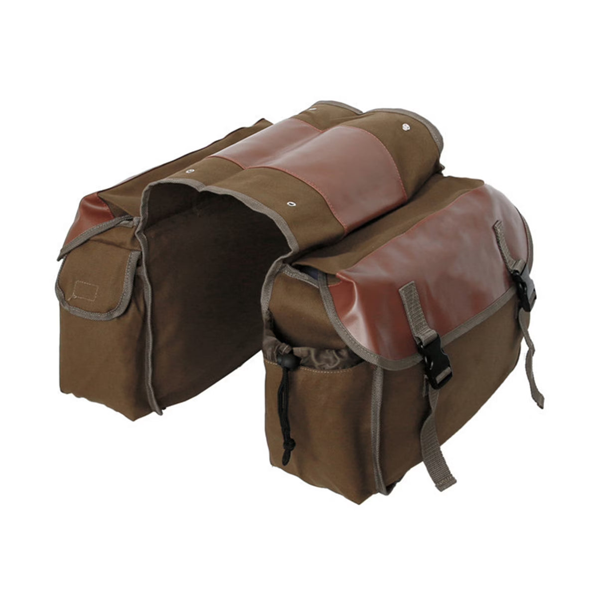 Waterproof Canvas Motorbike Saddle Bag K7880