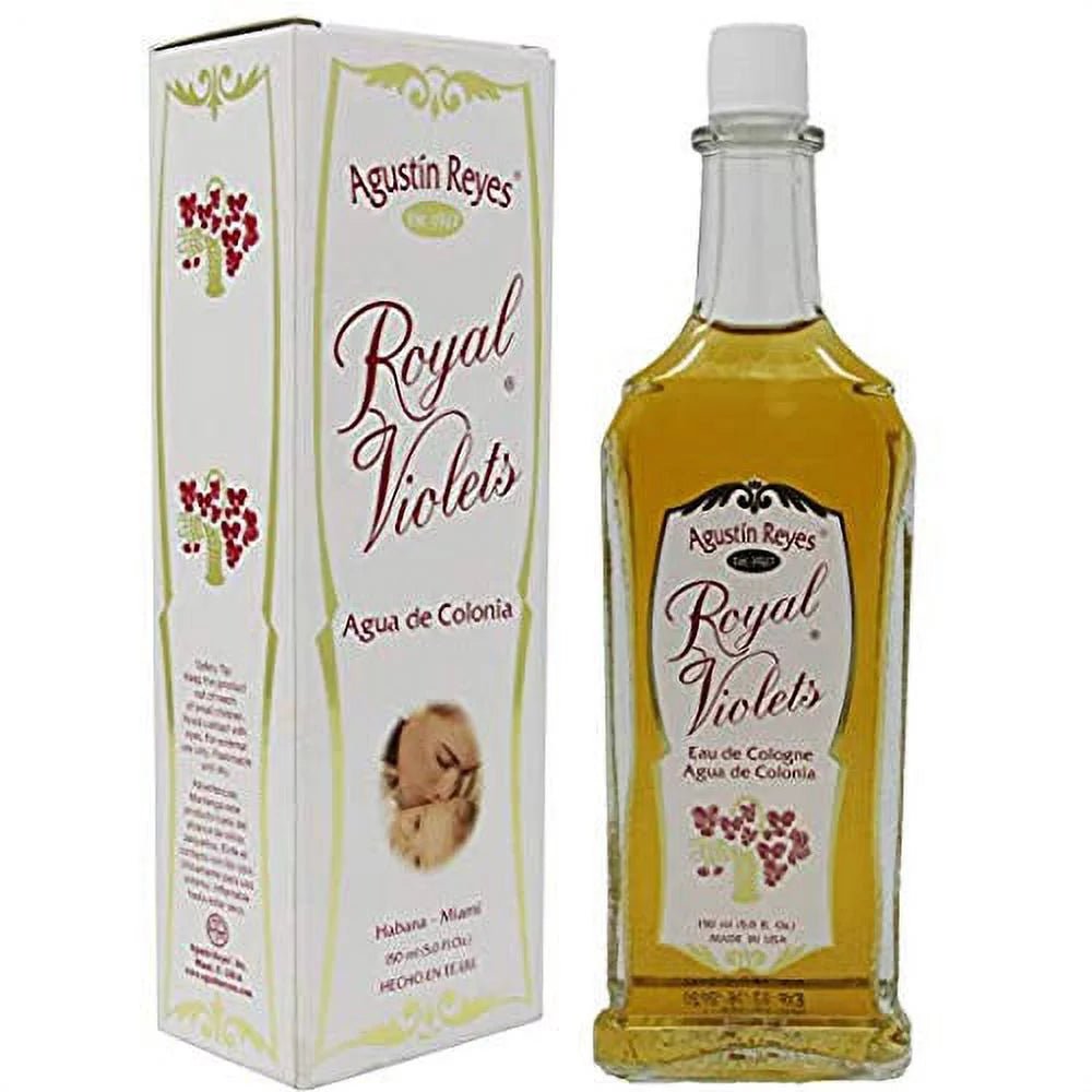 Agua De Colonia Eau De Cologne Glass Bottle W3158