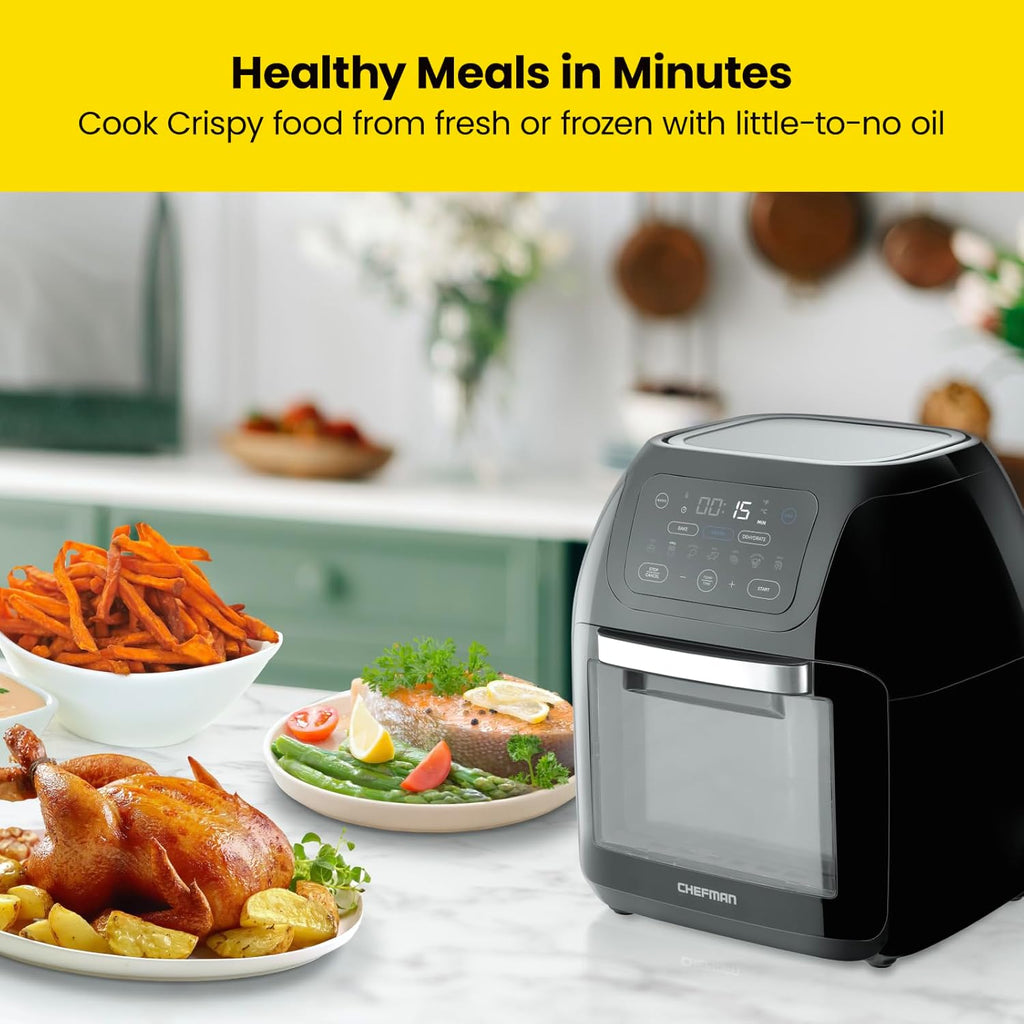 10L Air Fryer with Rotisserie and Dehydrator O658