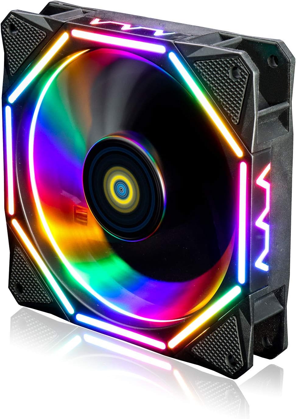 120mm RGB LED Case Fan 2Pack H9661