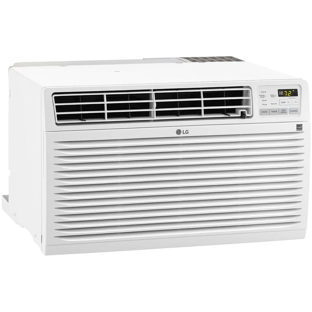 10,000 BTU 230-Volt Through-the-Wall Air Conditioner with Heater, White T205