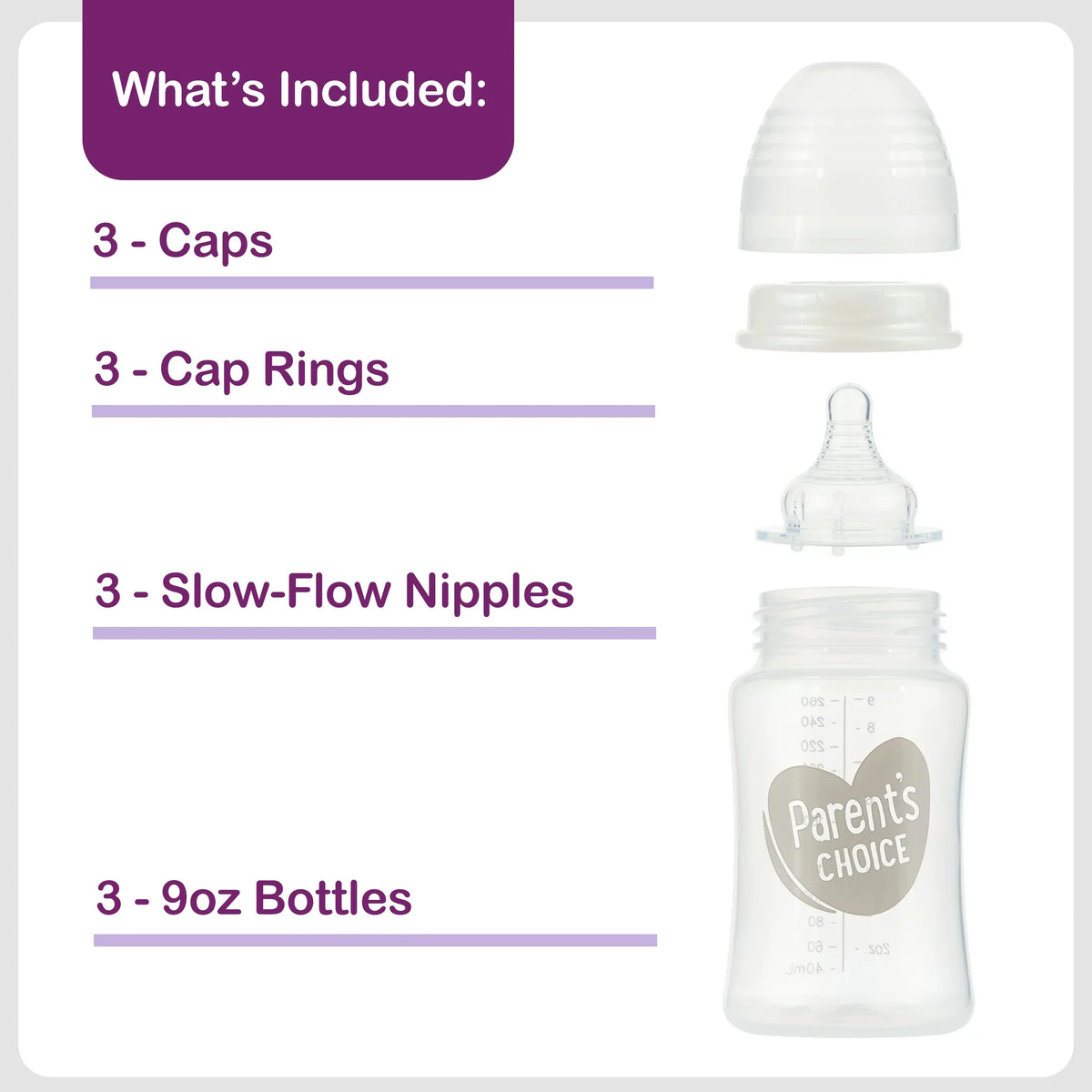 9oz Wide Neck Bottle A6575