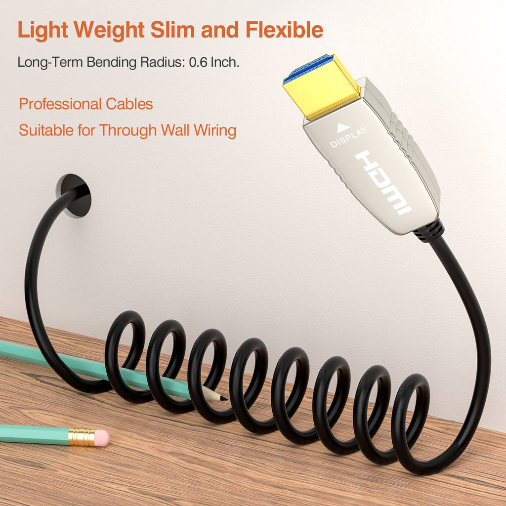 4K60HZ 33 feet Fiber HDMI Cable A87673