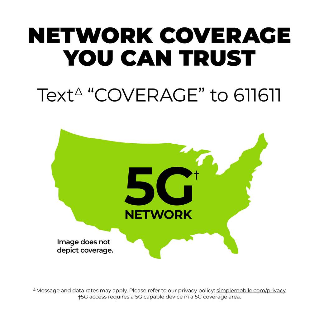 $25 Unlimited Talk & Text 30-Day Prepaid Plan (3GB at high speeds) D29052
