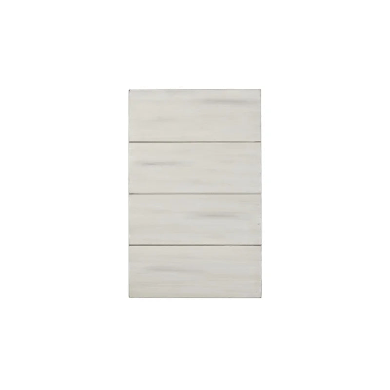 Antique White Wood Side Table G29484