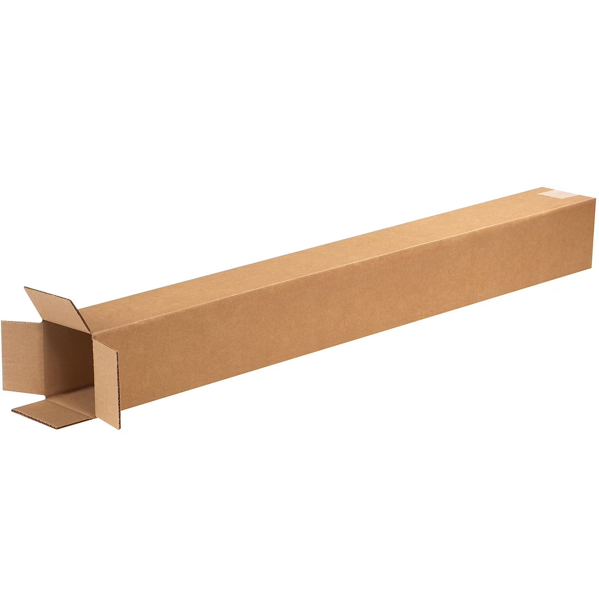 Tall Corrugated Boxes 5" x 5" x 50" Kraft 25/Bundle F282277