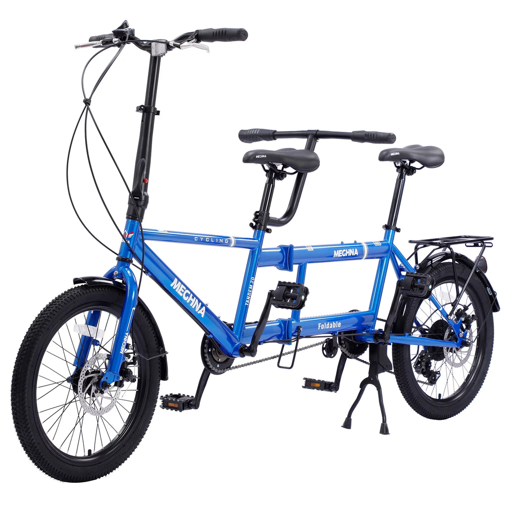 20 inches Wheels 2-Seater 7 speed Folding Tandem Bike E934