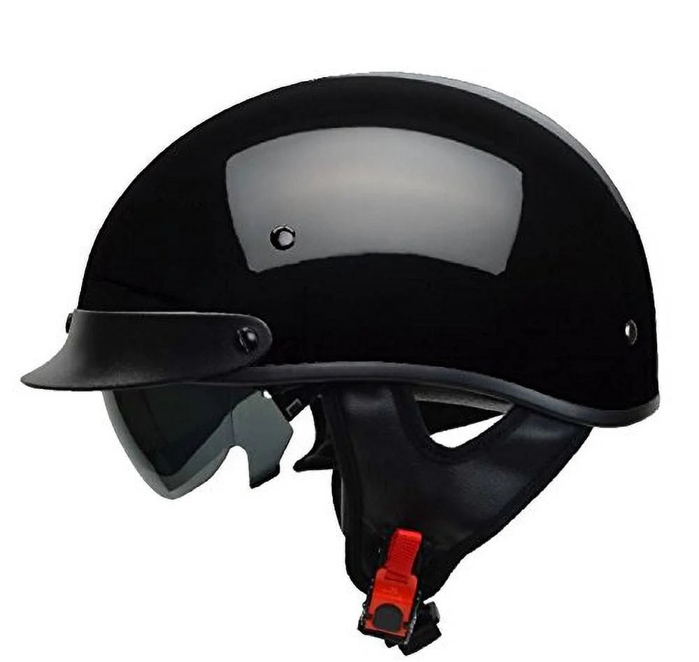 Gloss Black Helmet Y502