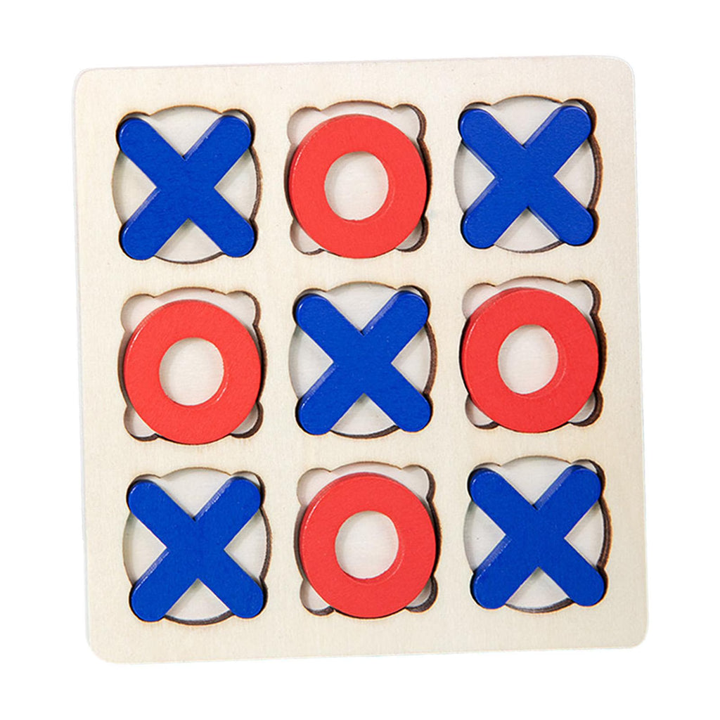 Tic Tac Toe Board Game 14.7x14.7cm Table Toy X6683