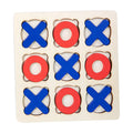 Tic Tac Toe Board Game 14.7x14.7cm Table Toy X6683