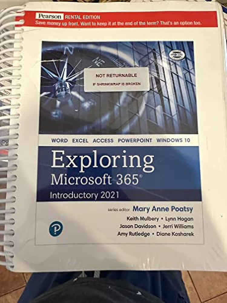 Exploring Microsoft 365: Introductory 2021 Paperback I652
