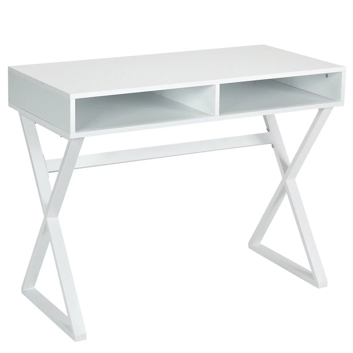 Modern Computer Desk Writing Desk Vanity Table with Storage W11936