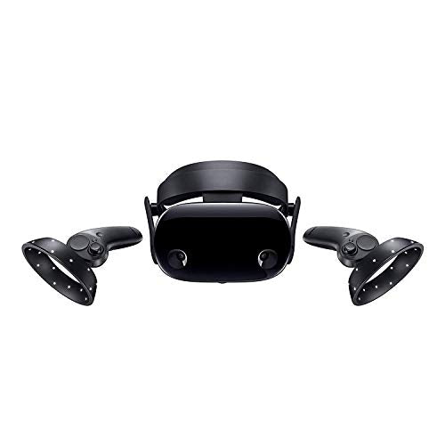 Windows Mixed Reality Headset with 2 Wireless Controllers 3.5" Black Y795044