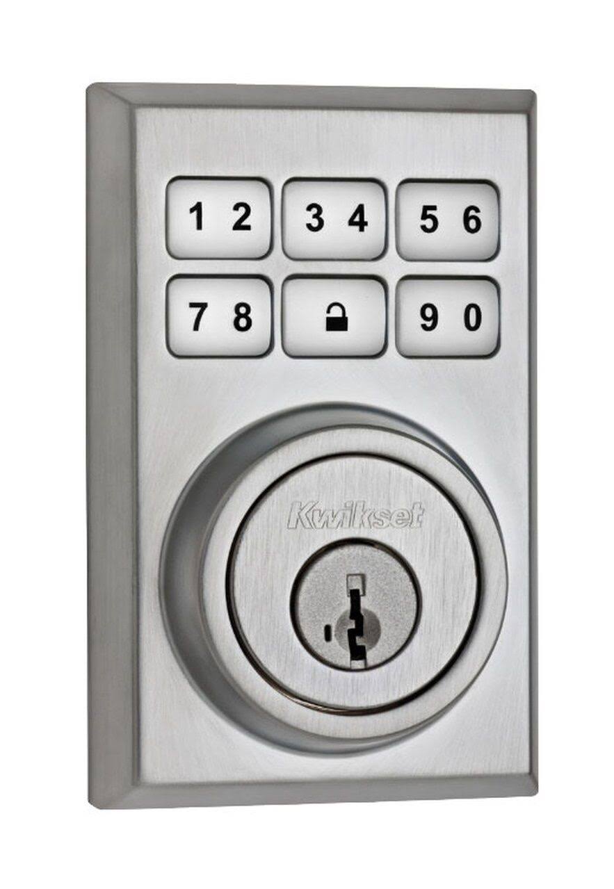 Satin Chrome Contemporary Deadbolt K3890