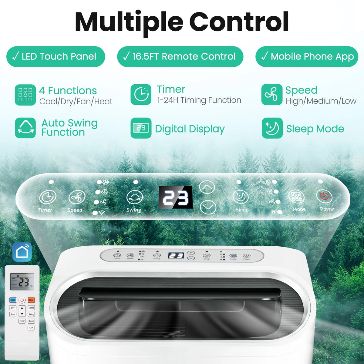 12000 BTU Portable Air Conditioner W76556
