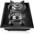 12 Inch 2 Burner Drop-In Gas Cooktop with Thermocouple Protection Z520916