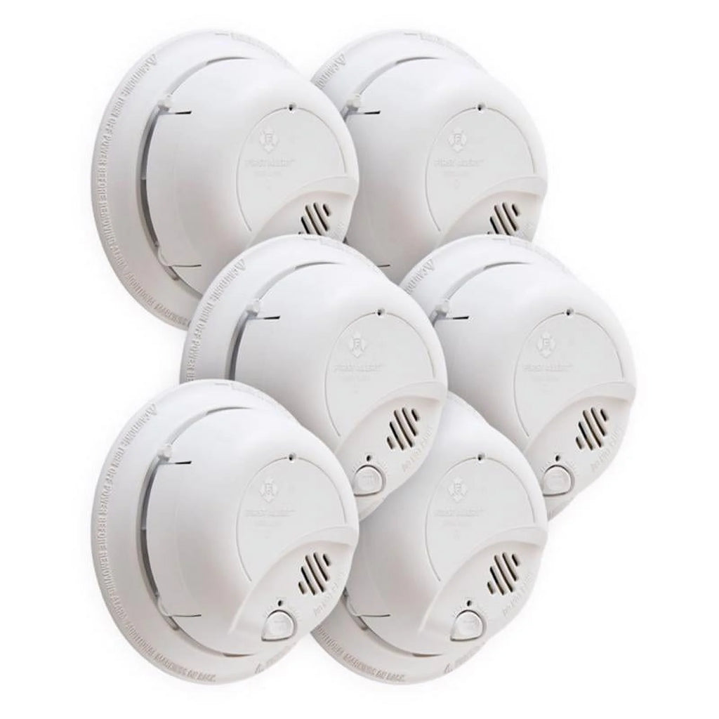 Hard-Wired Ionization Smoke Fire Detector with Battery Back-up R315788