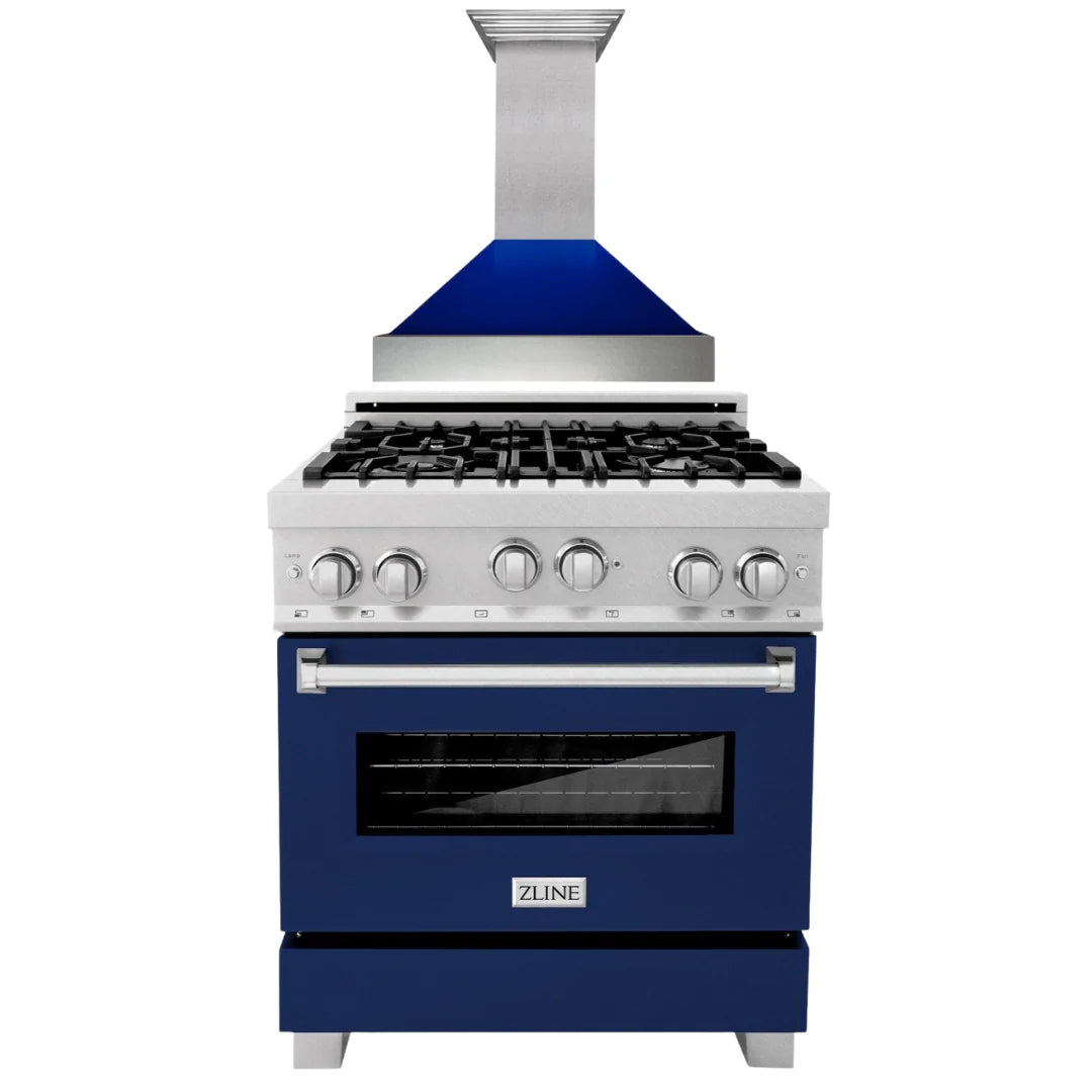 30 Gas Range and Range Hood Appliance Package X65551