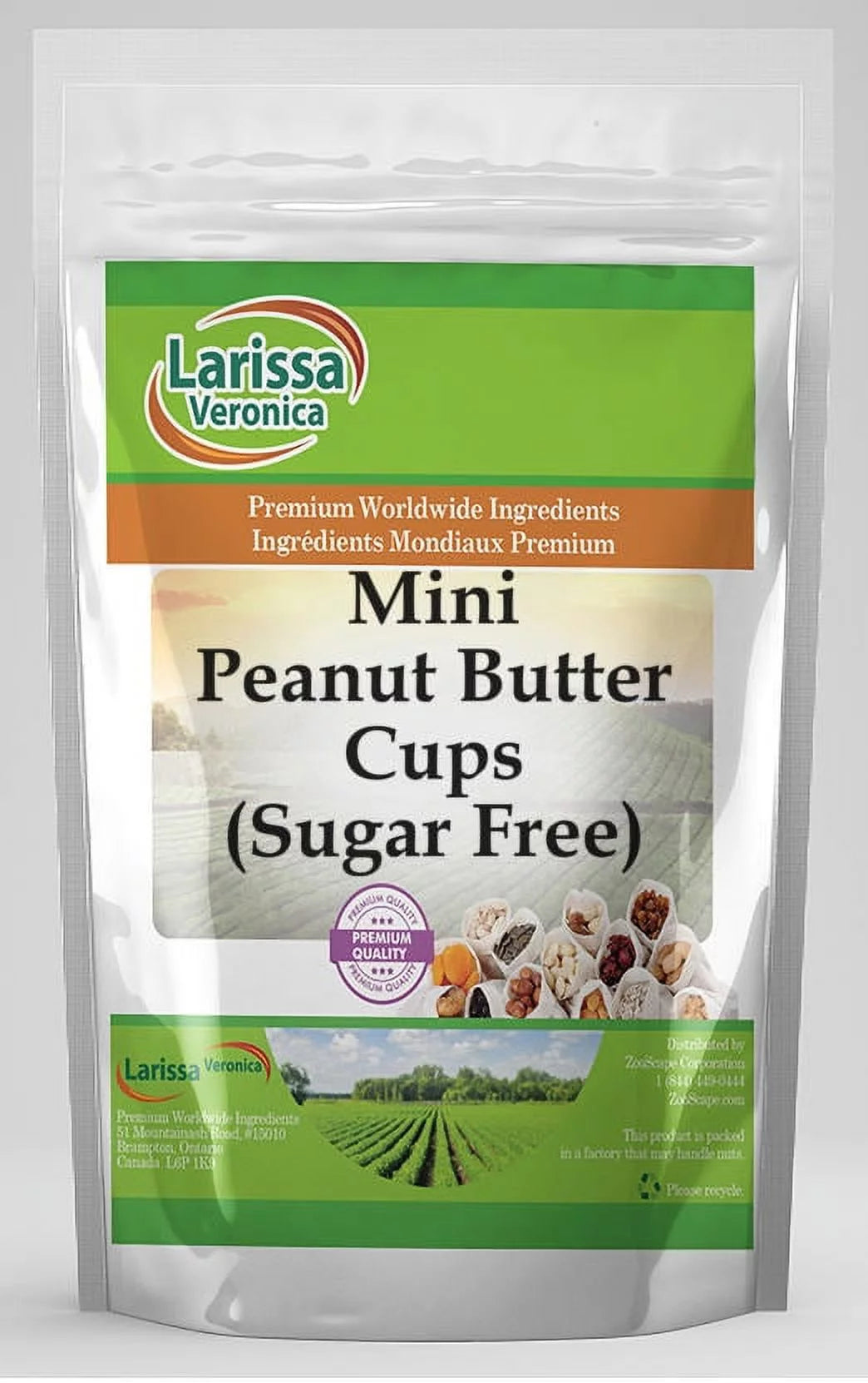 Sugar Free Mini Peanut Butter Cups 16 oz 2-Pack A907820