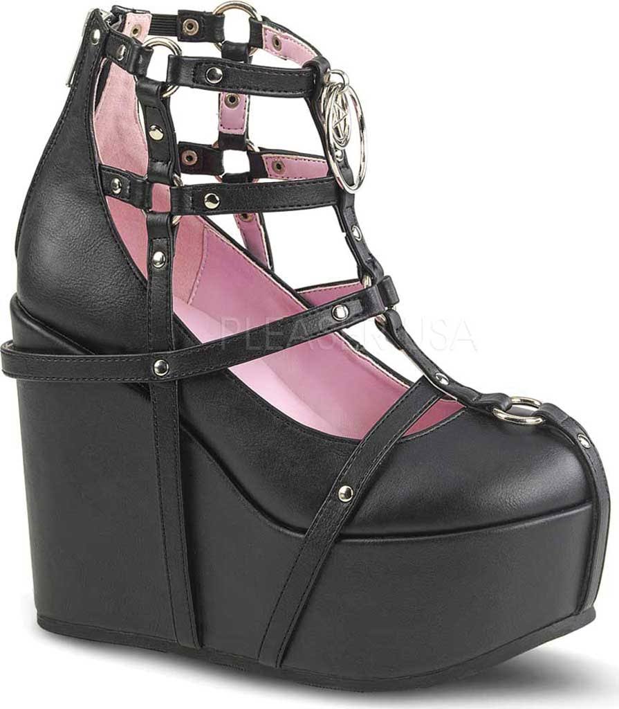 Black Vegan Leather Shoes E161