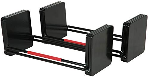 70-90 lb. Dumbbell Kit, Durable Steel Black Adjustable Dumbbell U10245