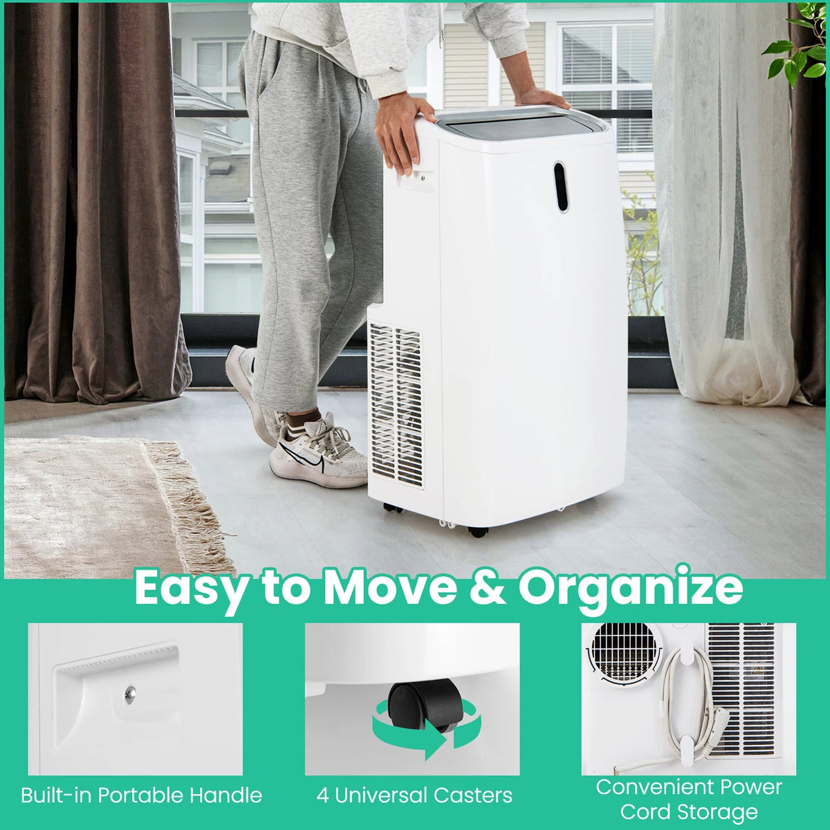 12000 BTU Portable Air Conditioner W76556
