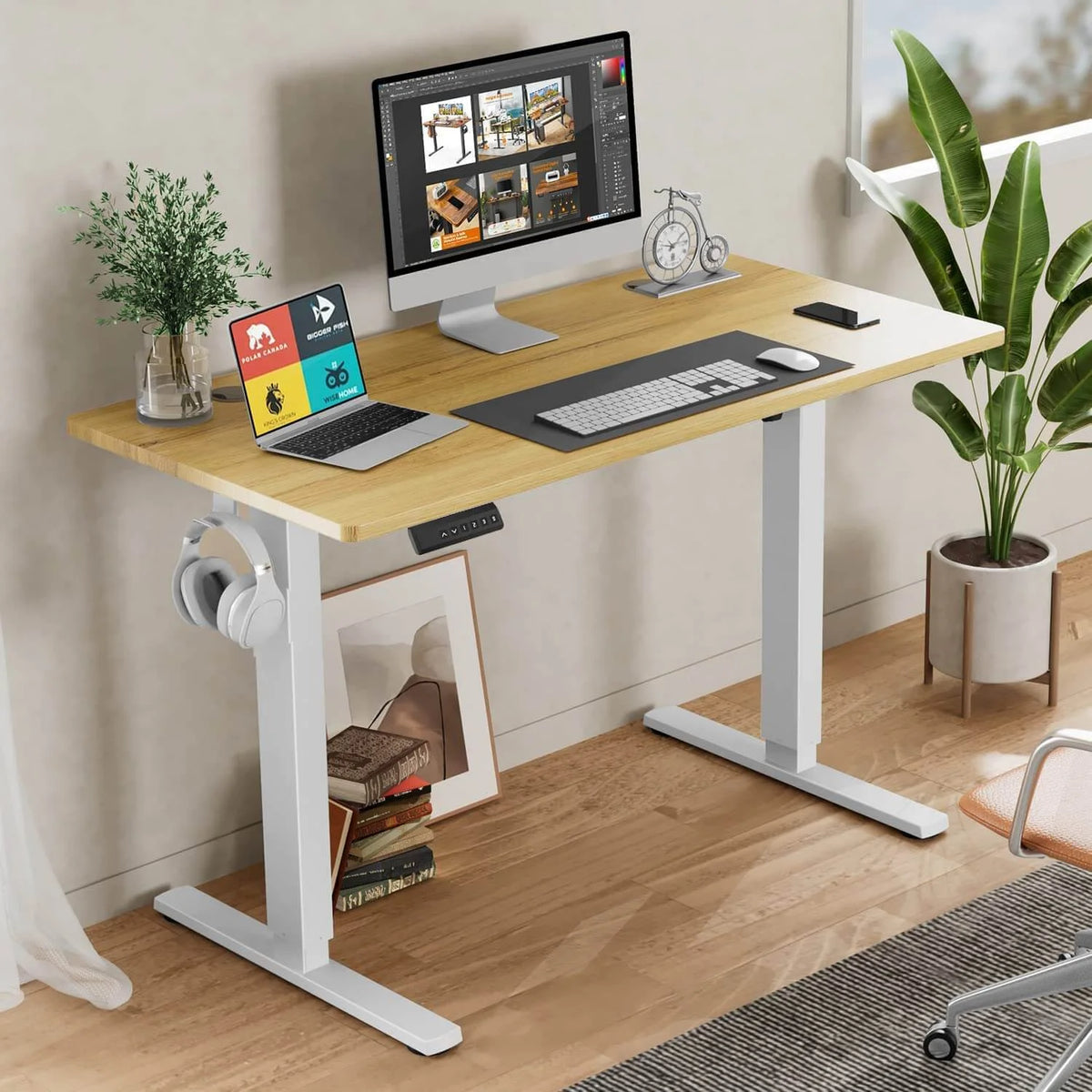 Electric Height Adjustable Standing Desk Y89219