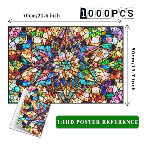 1000 Pieces Jigsaw Puzzles with Poster J297021
