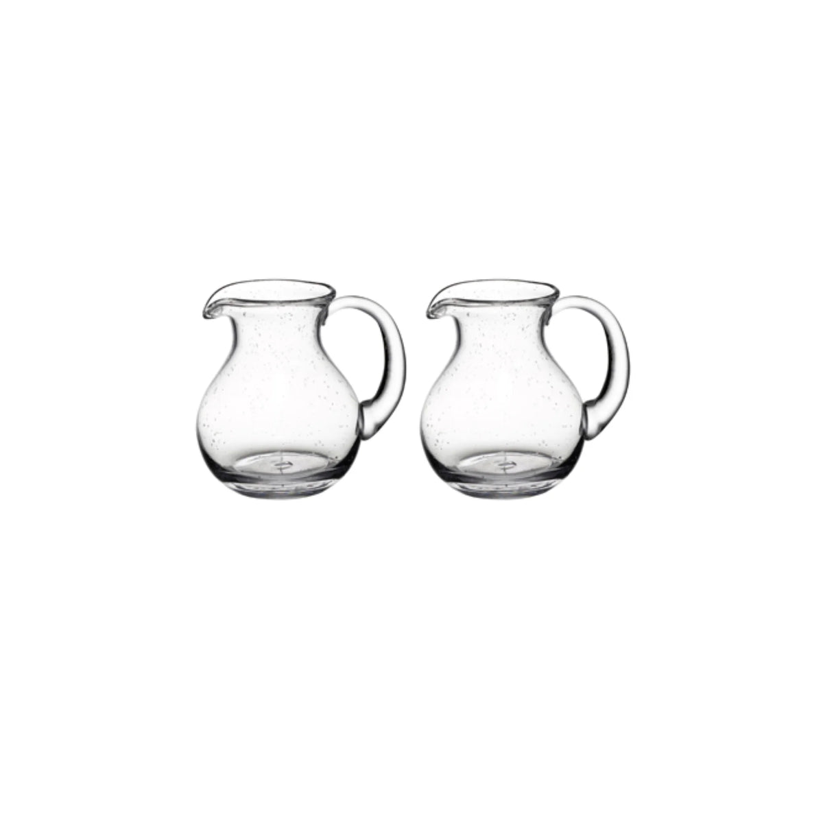 Small Glass Pitcher - 7" - Clear - 2ct T48191