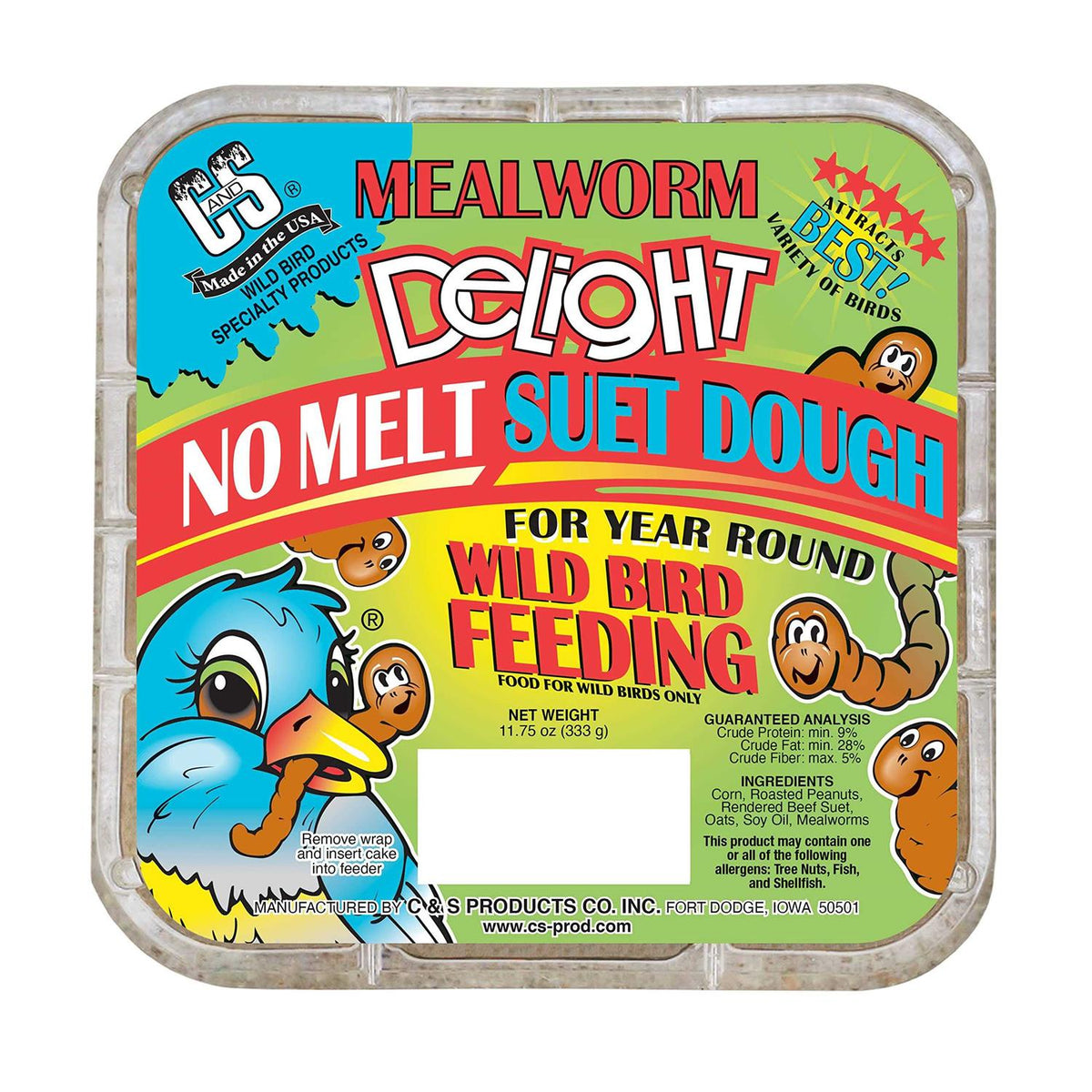Mealworm Suet Dough N36888
