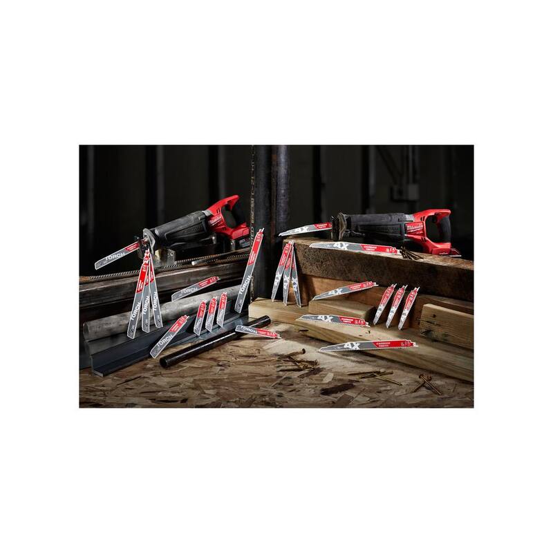 12 in. 18 TPI BiMetal Reciprocating Saw Blades 15-Pack C53755