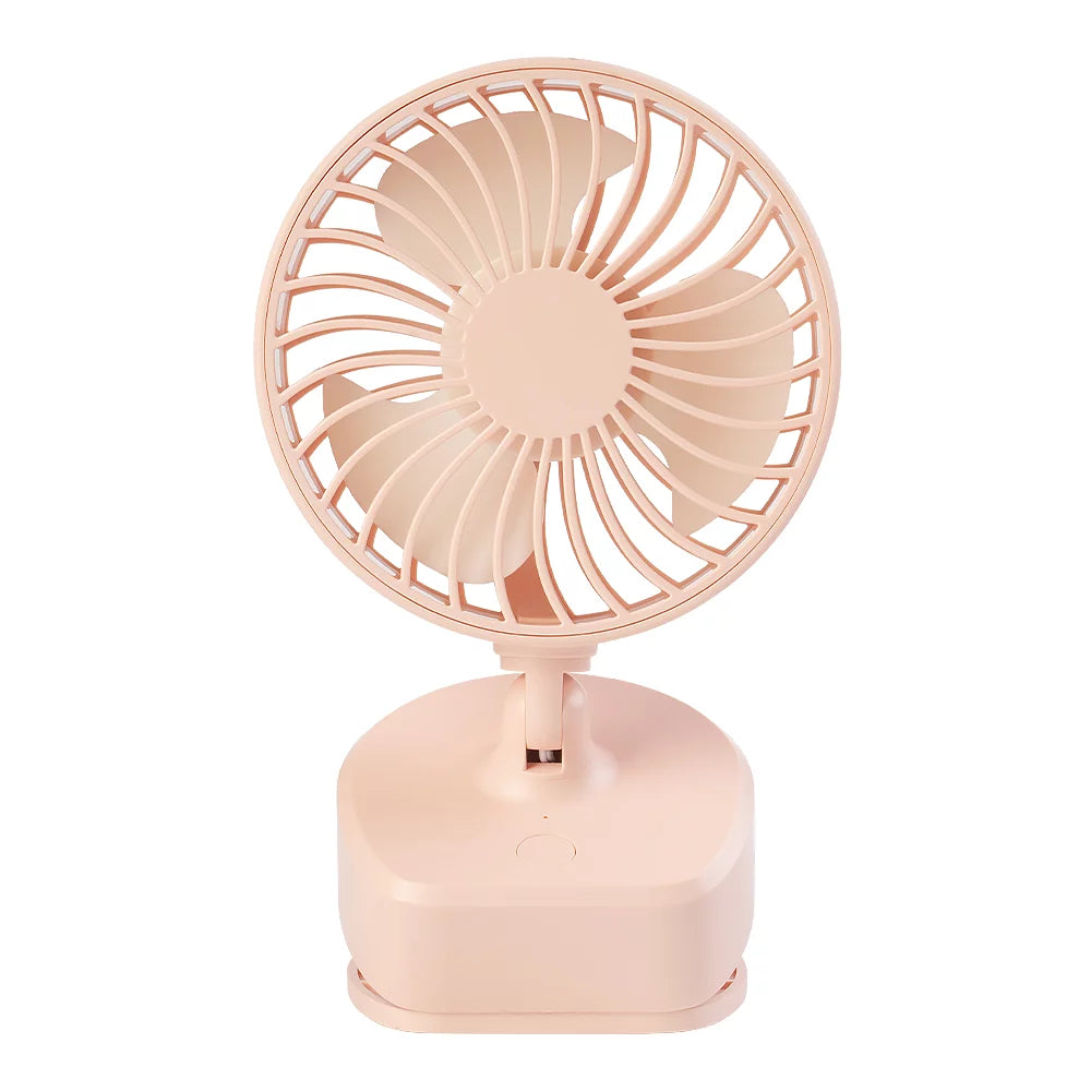 4 Inch Battery Operated Clip on Desk Fan White U842