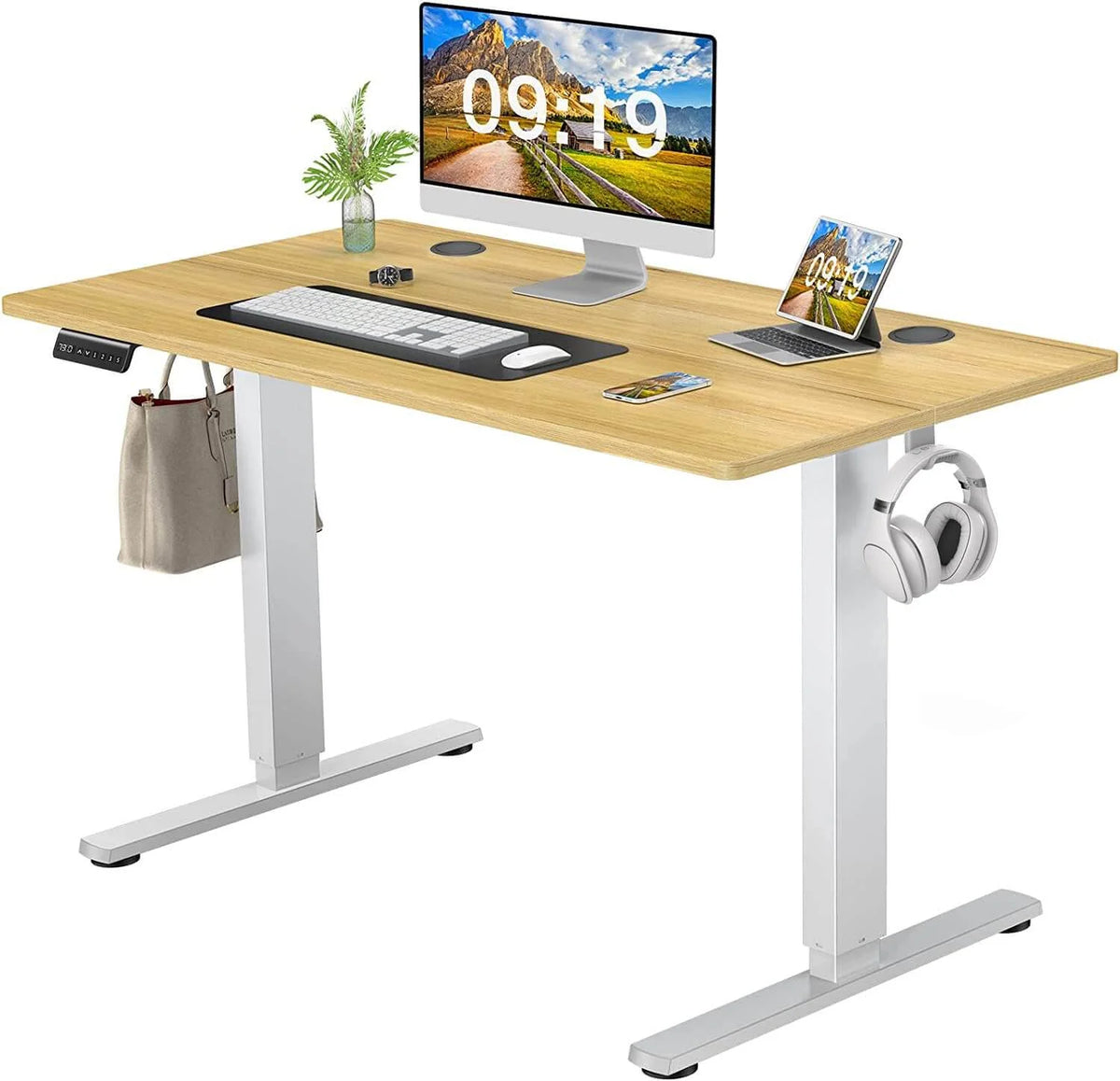 Electric Height Adjustable Standing Desk Y89219