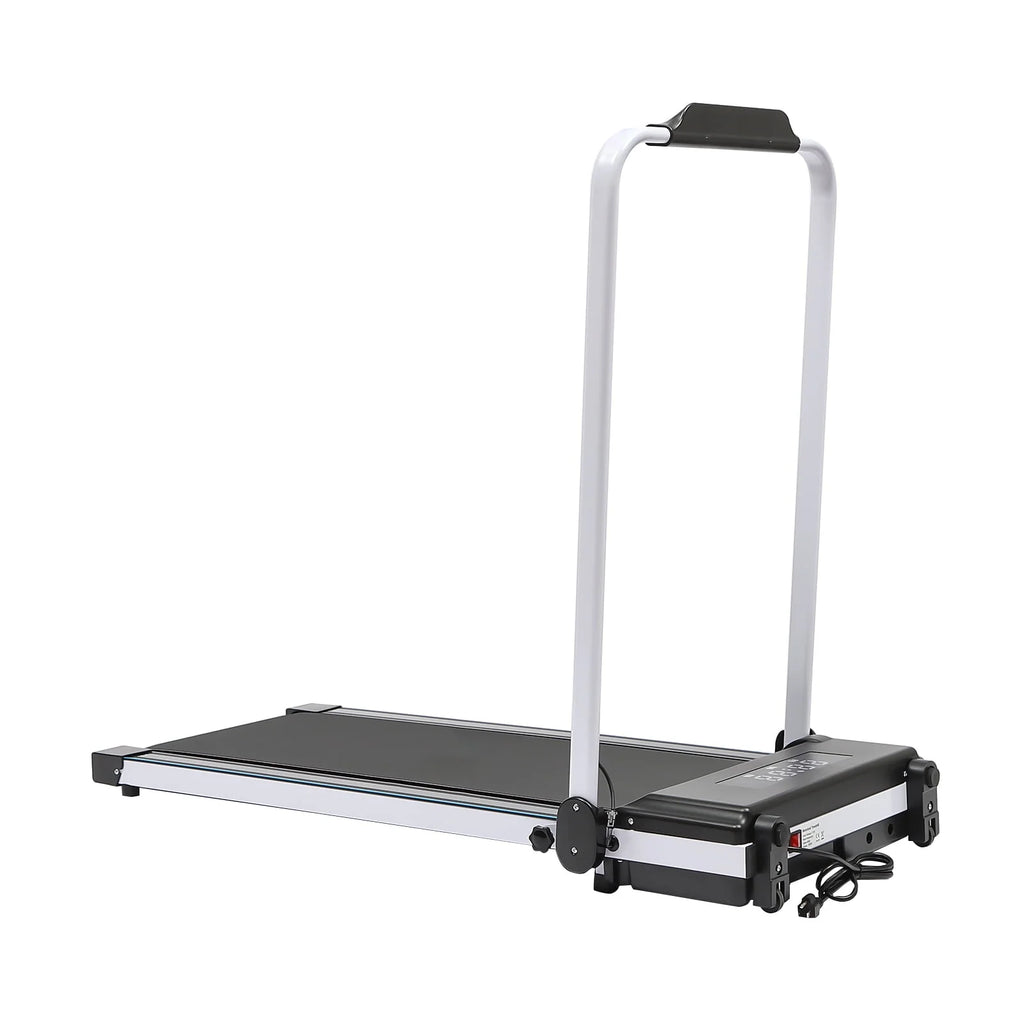 2HP Folding Treadmill with Remote Control and LED Display Q58459