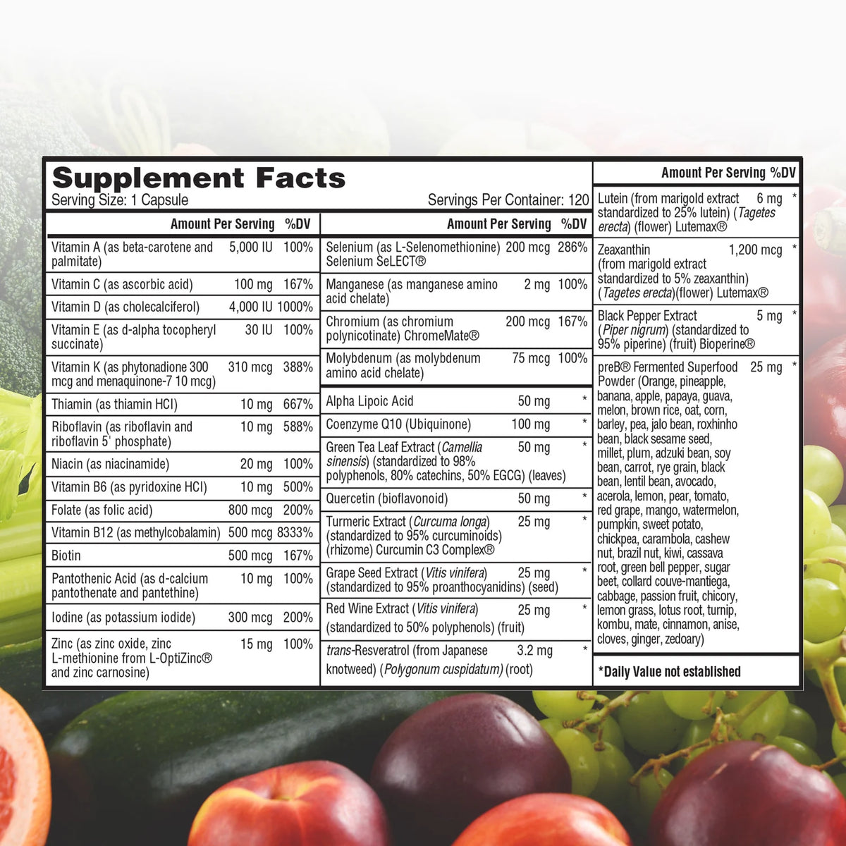 2 Packs Multivitamin, 120 Vegetarian Capsules S262727