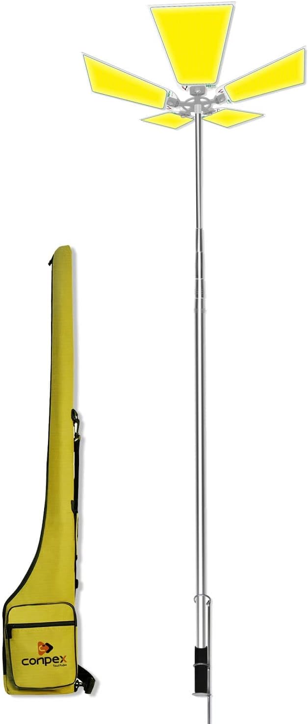 15000lm Portable Waterproof Telescoping Led Camping Light E398343